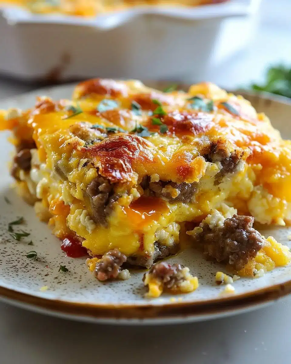 Cheesy Tater Tot Breakfast