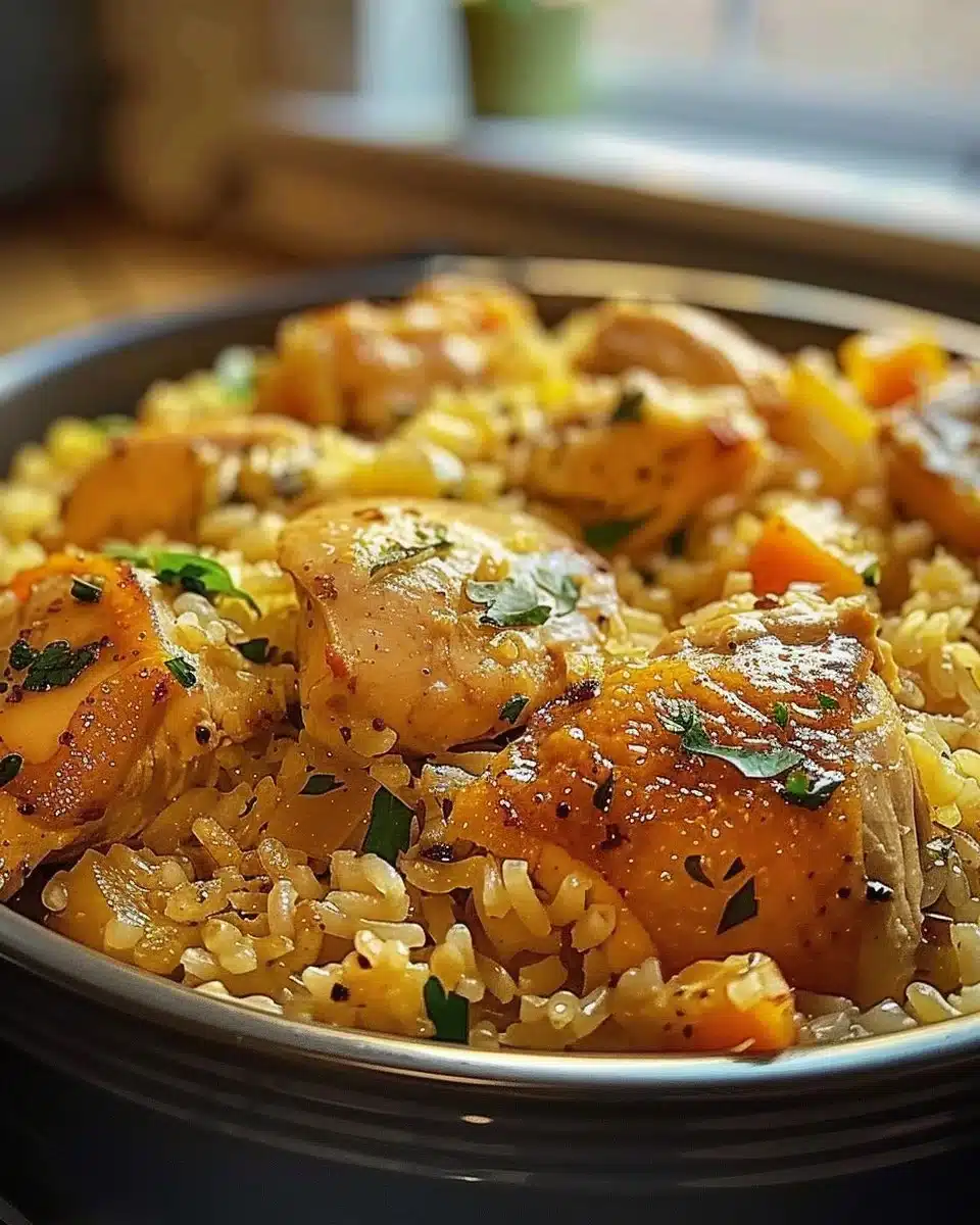 Forgotten Chicken and Rice