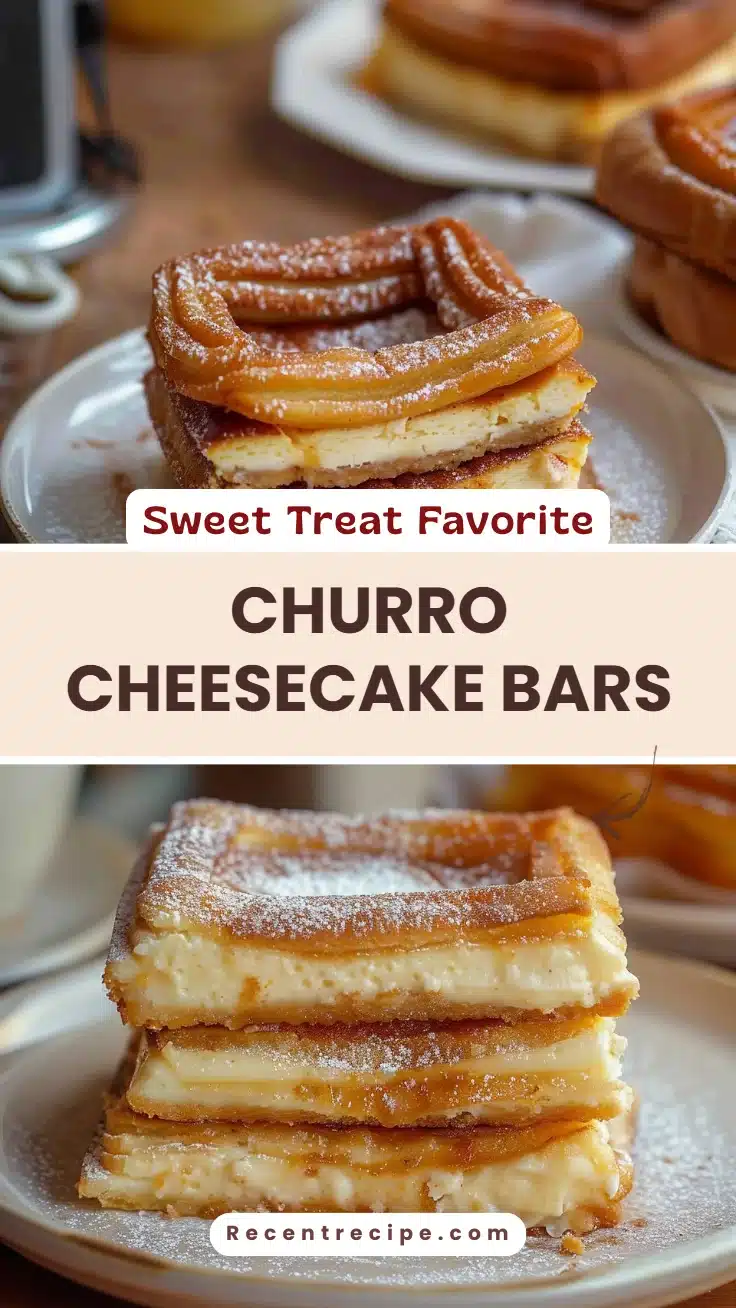 Churro Cheesecake Bars