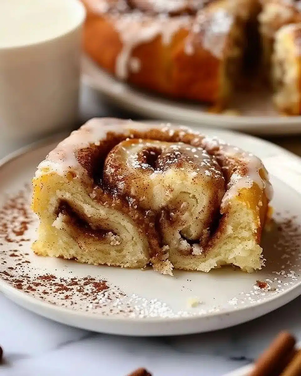Cinnamon Roll Cake