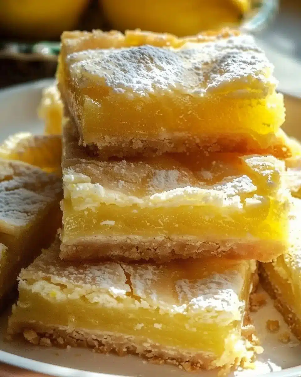 Homemade Lemon Bars