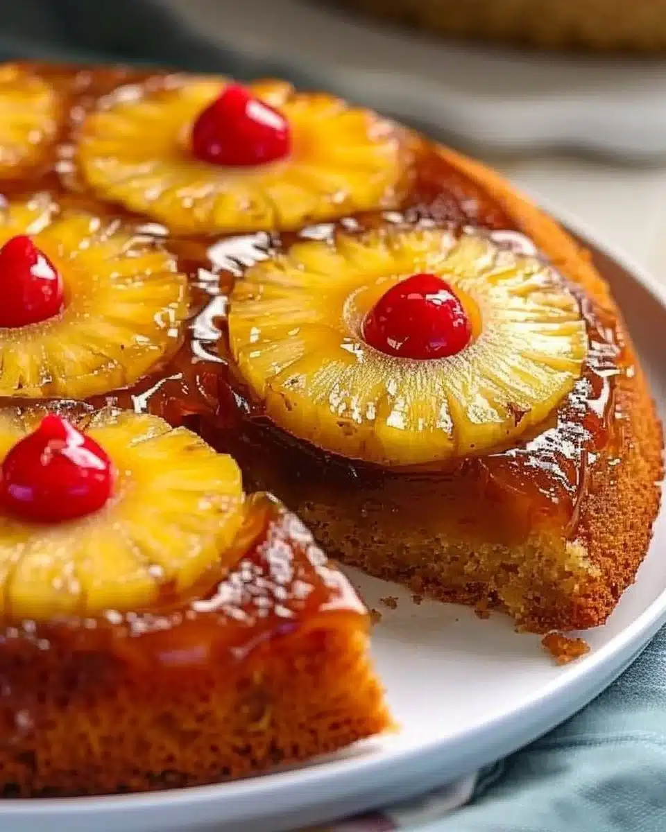 Pineapple Upside Down Cake
