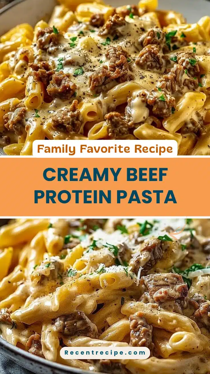 Creamy Beef Protein Pasta
