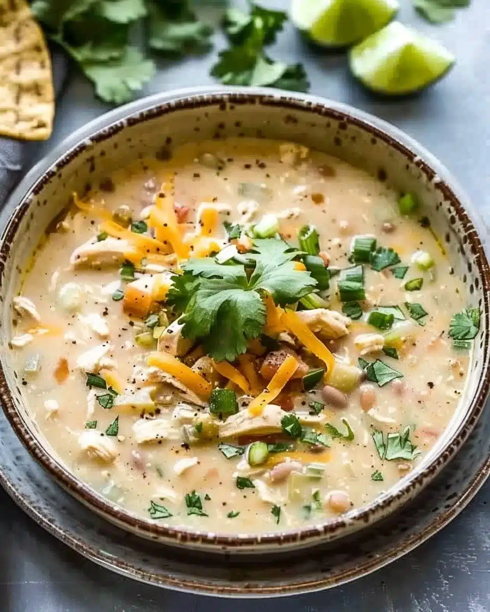 Creamy White Chicken Chili