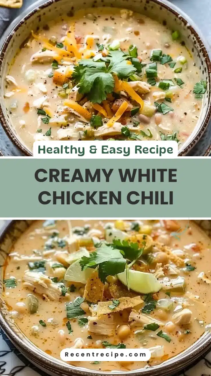 Creamy White Chicken Chili