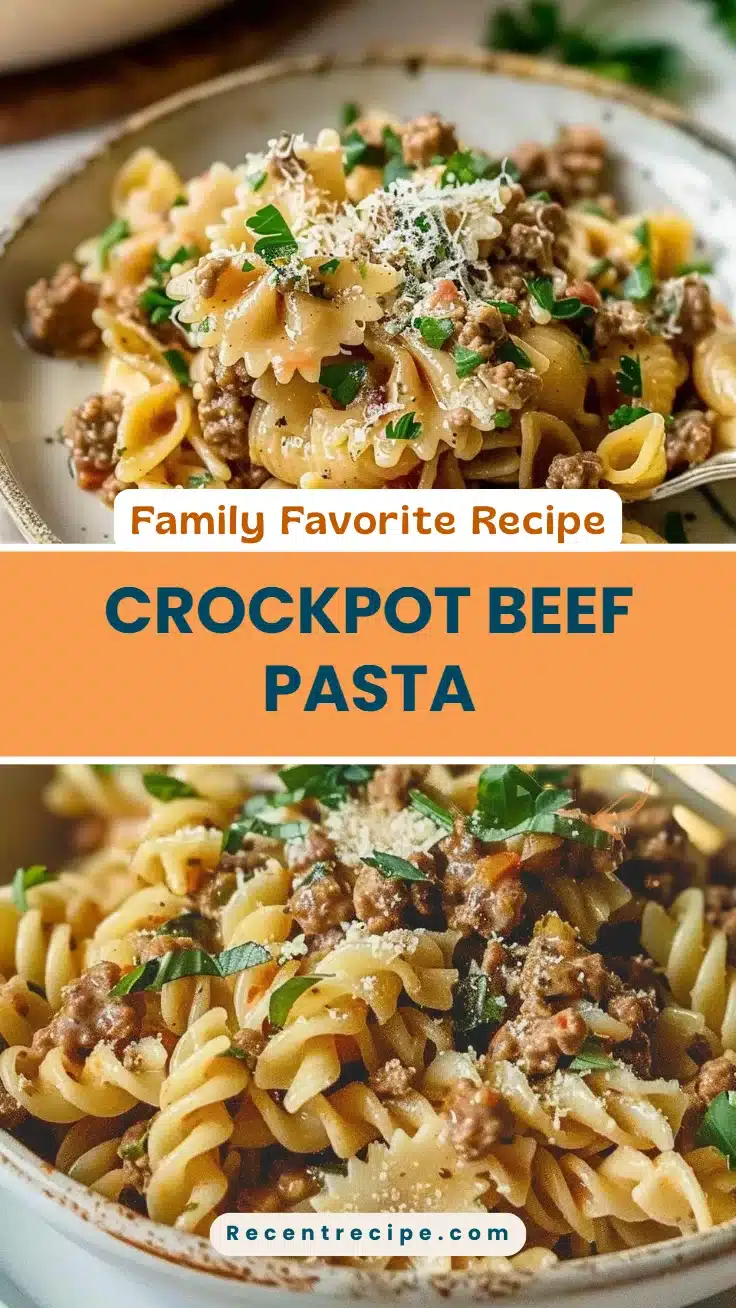 Crockpot Beef Pasta