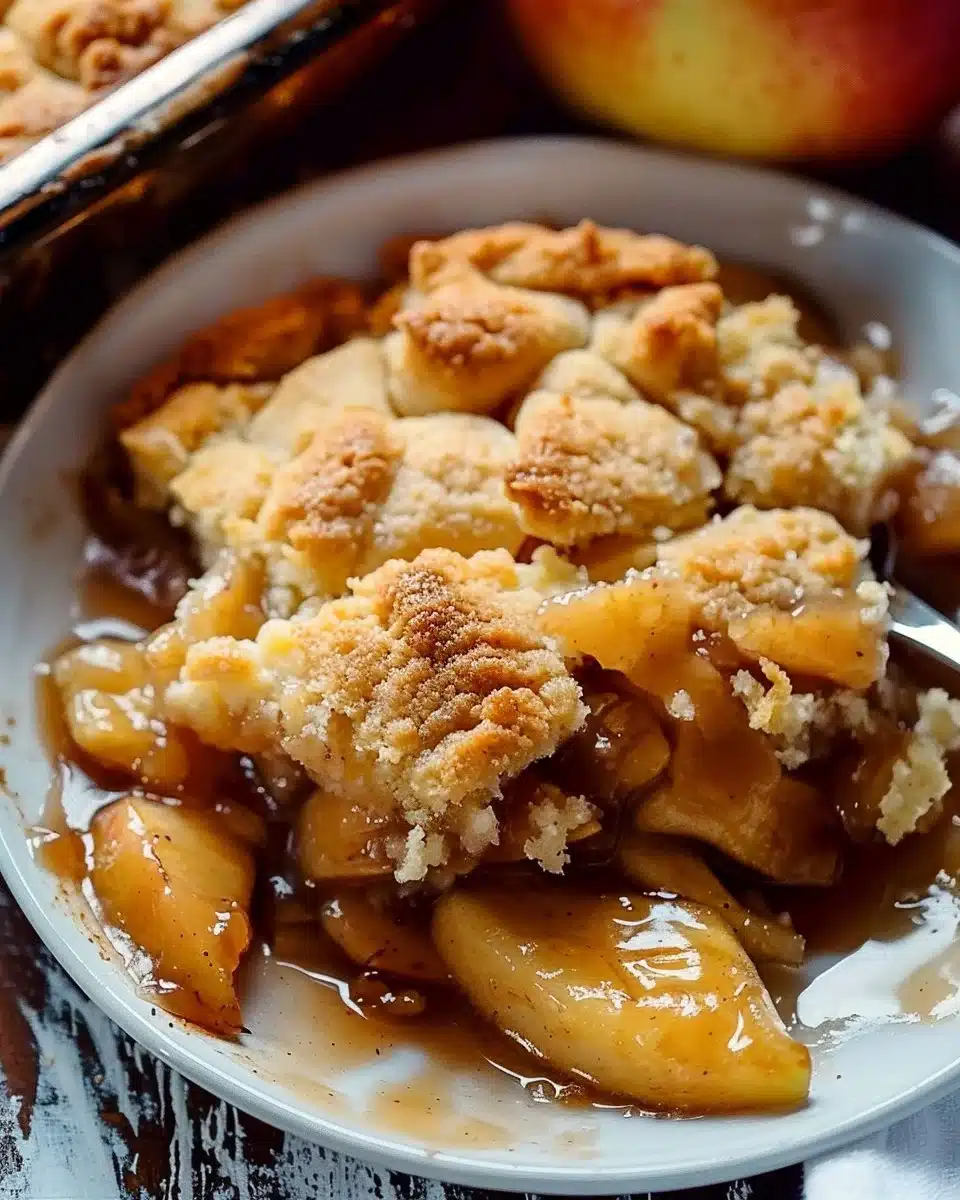 Easy Apple Cobbler