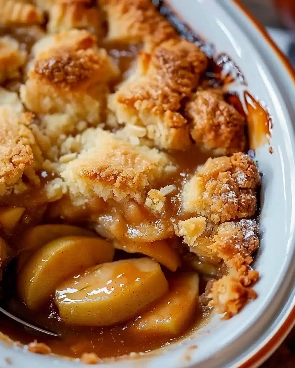 Easy Recipe for Apple Cobbler