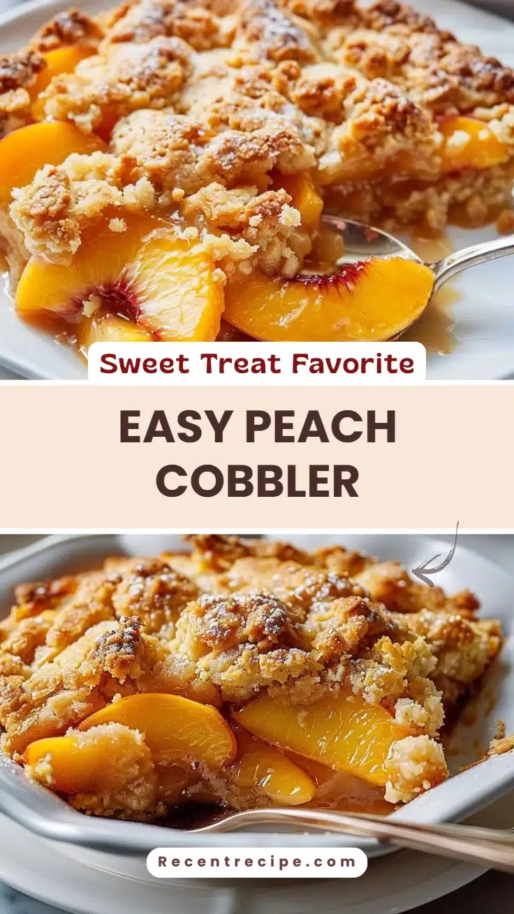 Easy Peach Cobbler