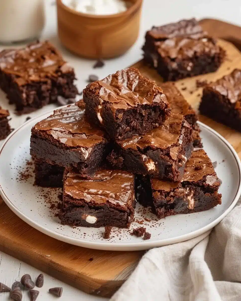 Greek Yogurt Brownies