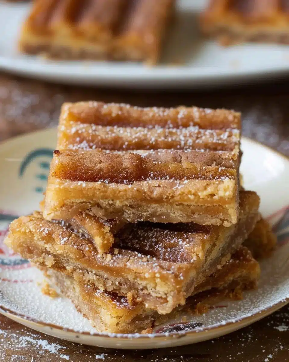 Homemade Churro Bars