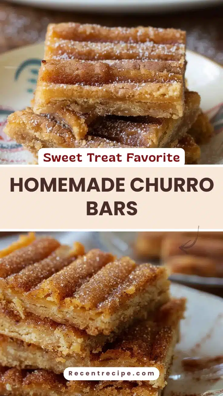 Homemade Churro Bars