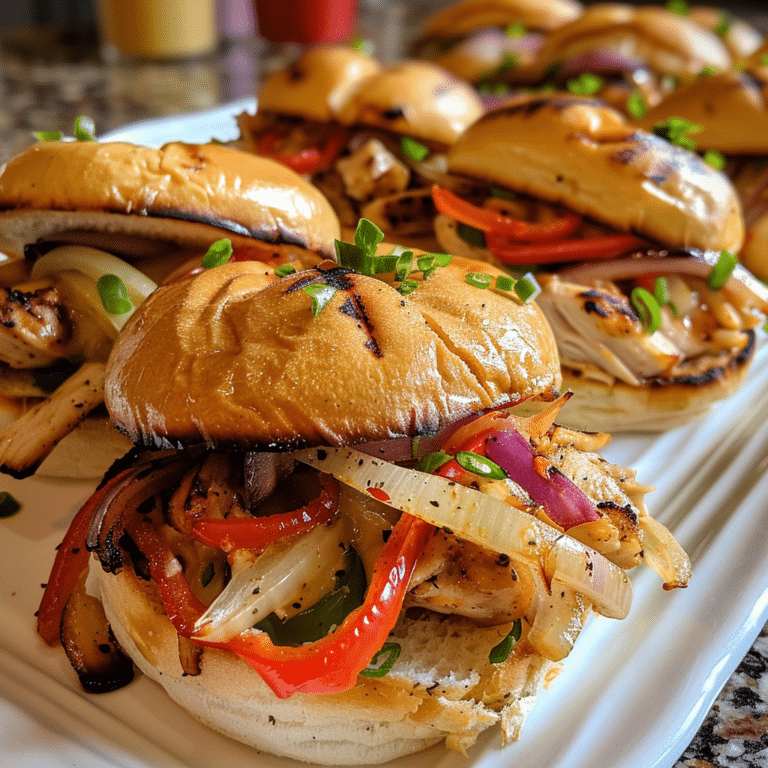 Ultimate Summer Chicken Sliders Recipe (Fresh & Easy)
