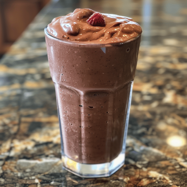 The Ultimate Easy Protein Smoothie for a Quick & Healthy Boost