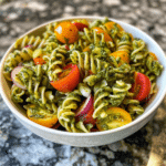 Vibrant and Healthy Pesto Pasta Salad