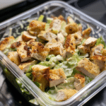The Ultimate Meal-Prep Chicken Caesar Salad (Stays Crisp All Week!)