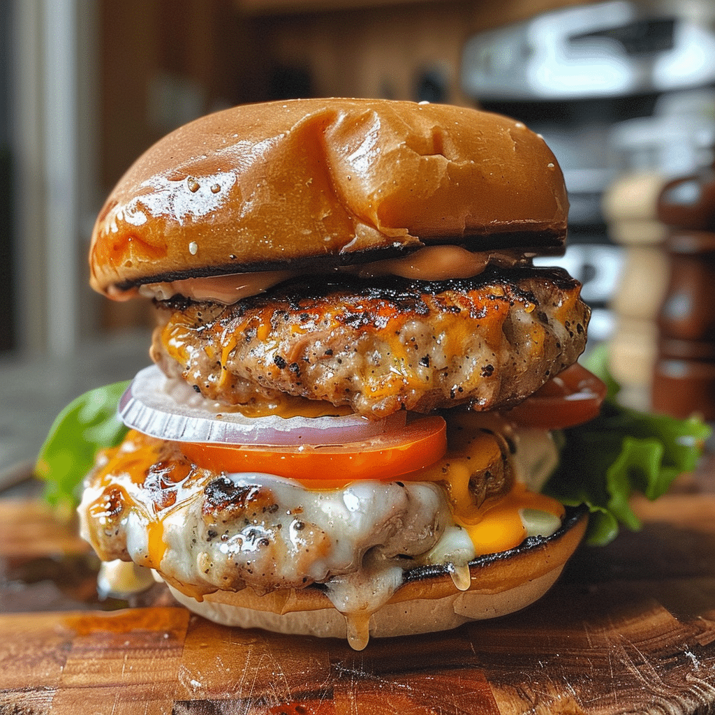 The Ultimate High-Protein Turkey Burger Recipe (Juicy & Delicious)