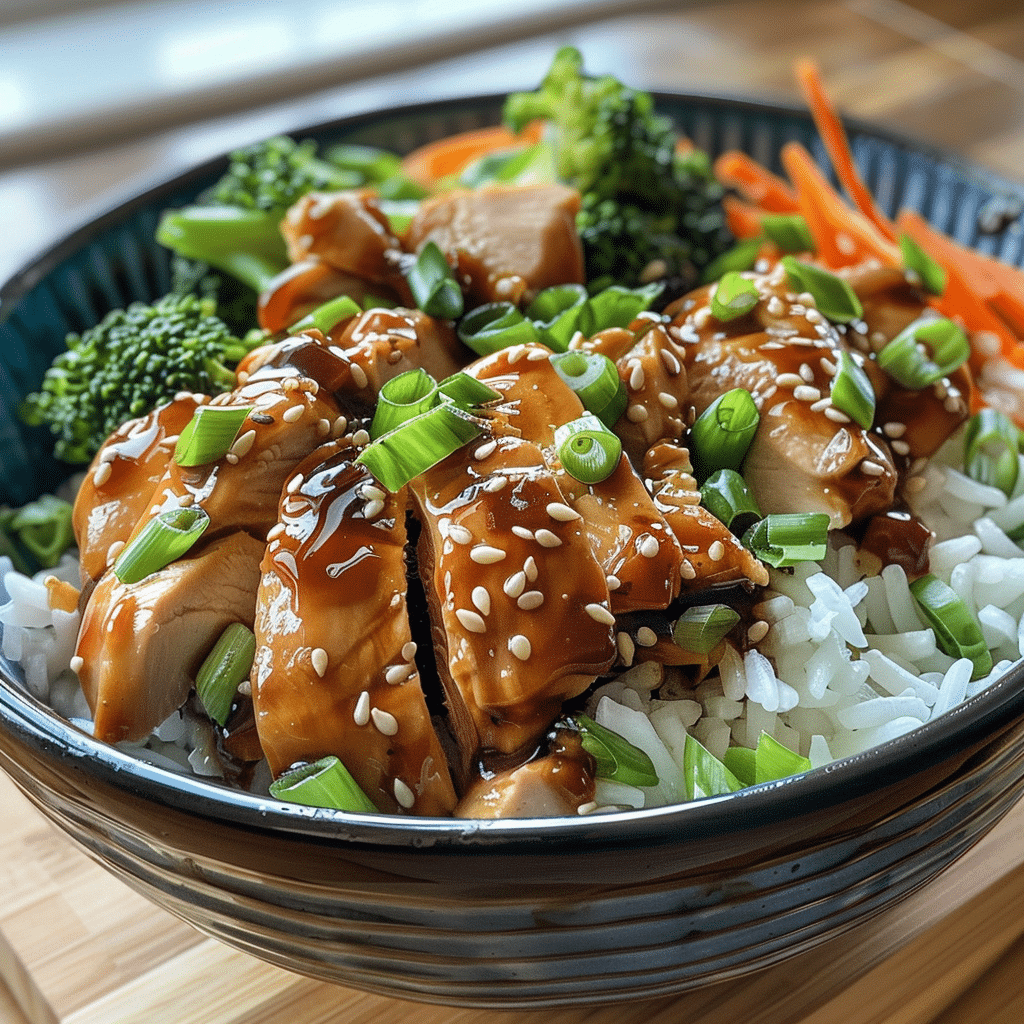 Easy & Delicious Family Teriyaki Chicken Bowl Recipe