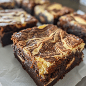 Cream Cheese Swirl Brownies