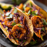 Blackened Shrimp Tacos With Slaw Flavorful Delight