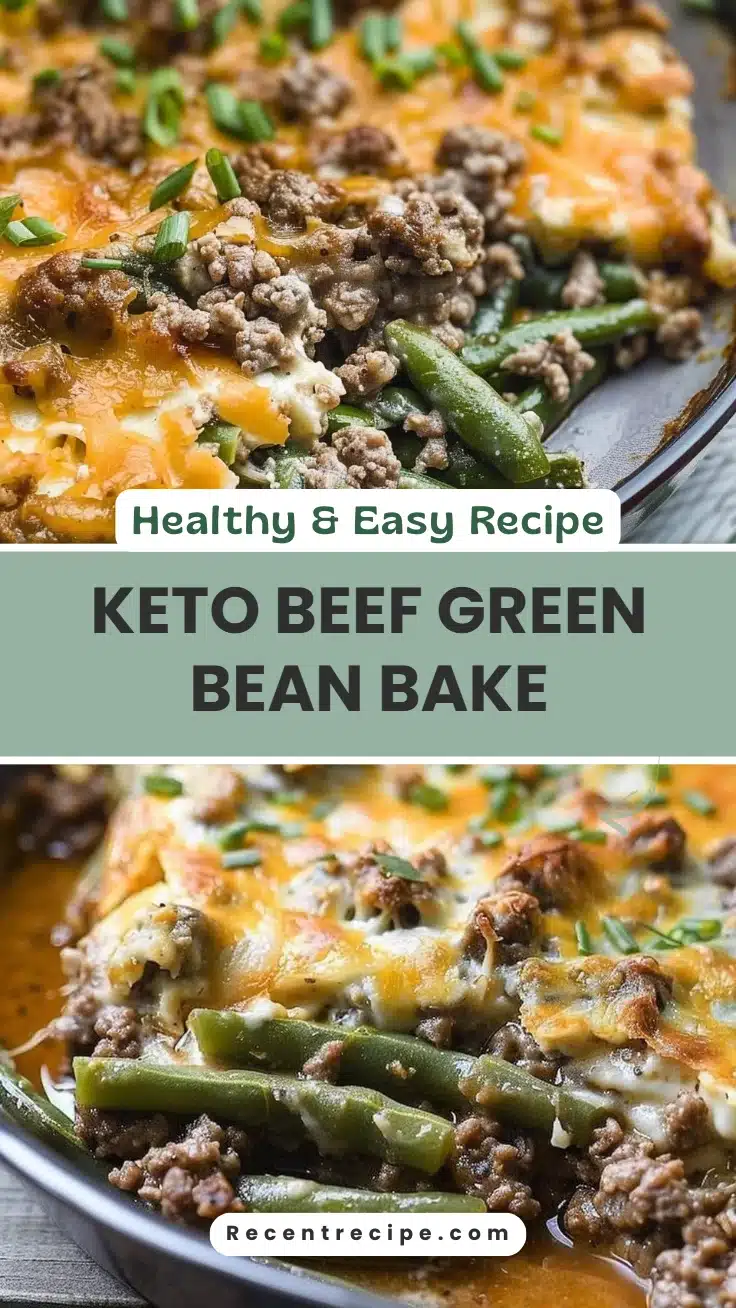 Keto Beef Green Bean Bake