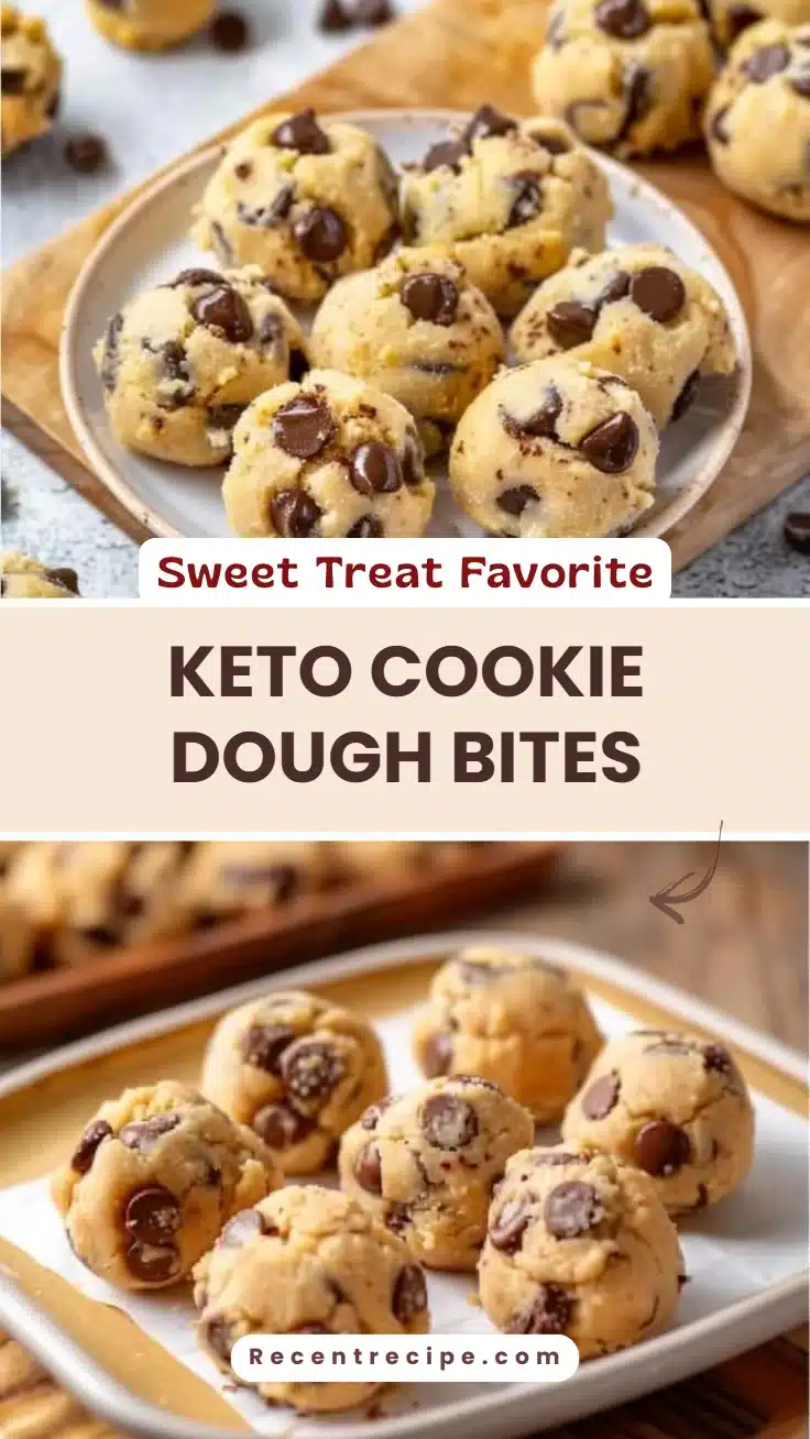 Keto Cookie Dough Bites