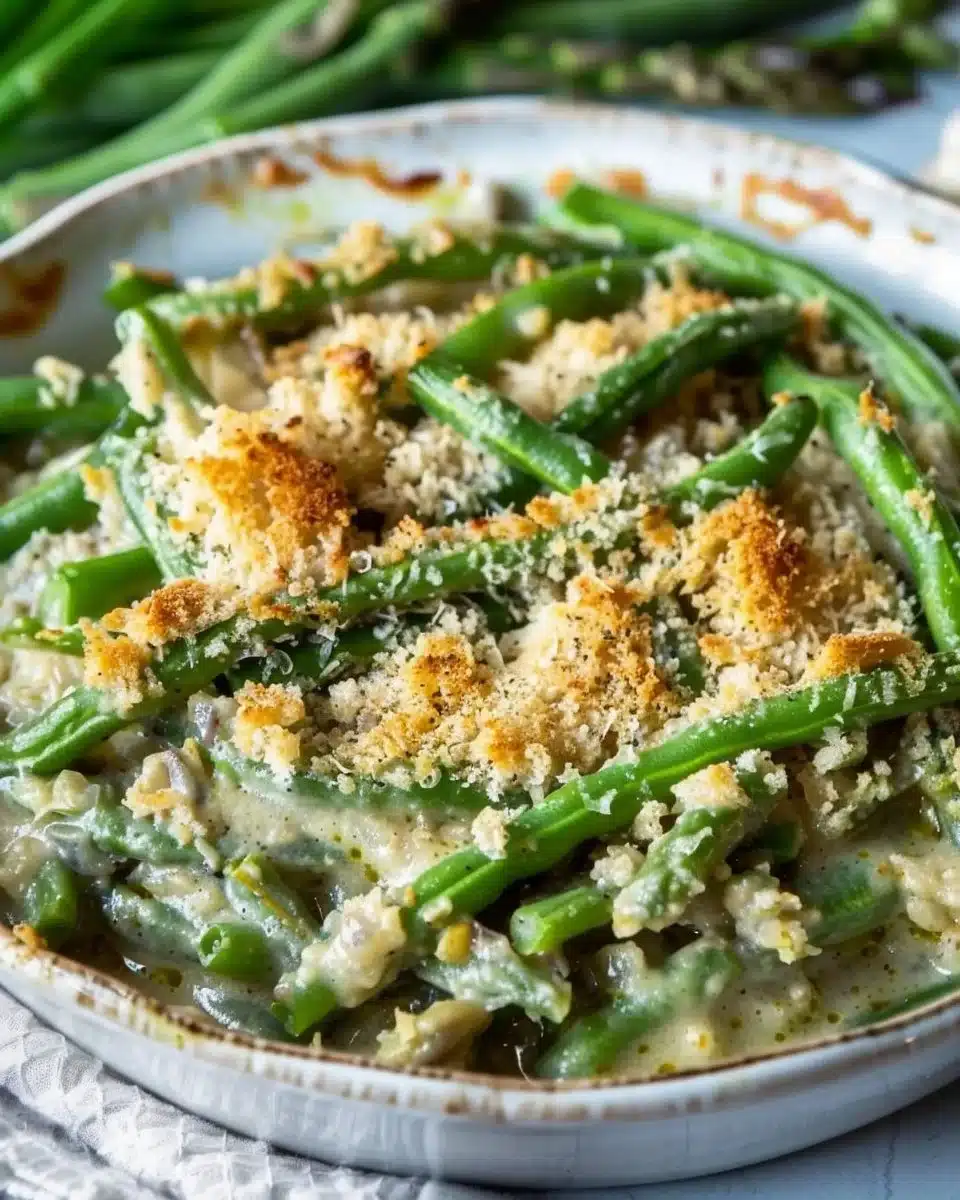 Keto Green Bean Casserole