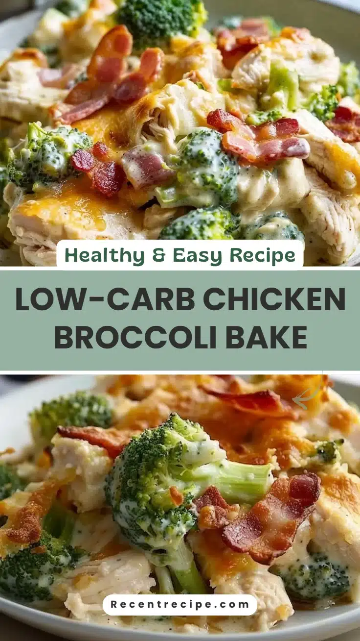 Low-Carb Chicken Broccoli Bake