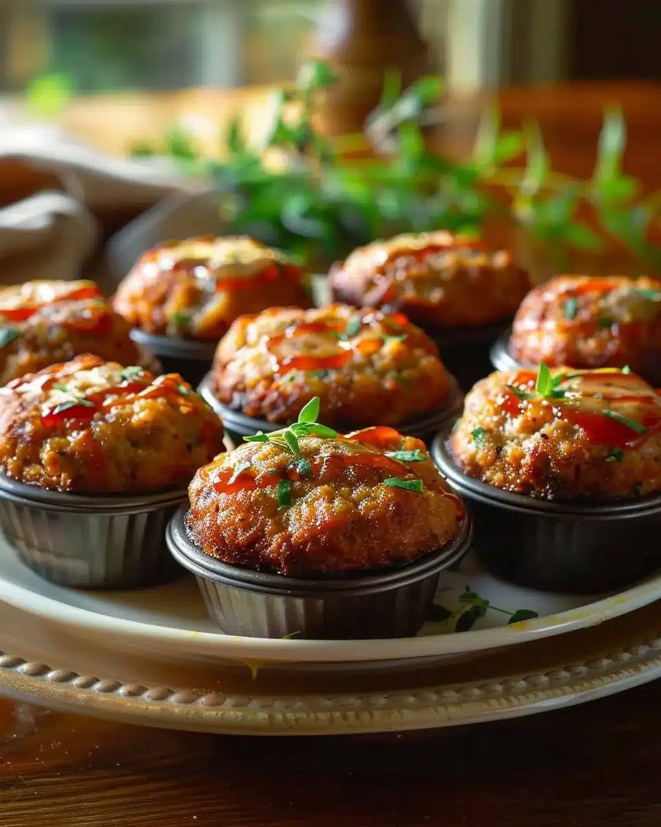 Muffin Tin Meatloaves