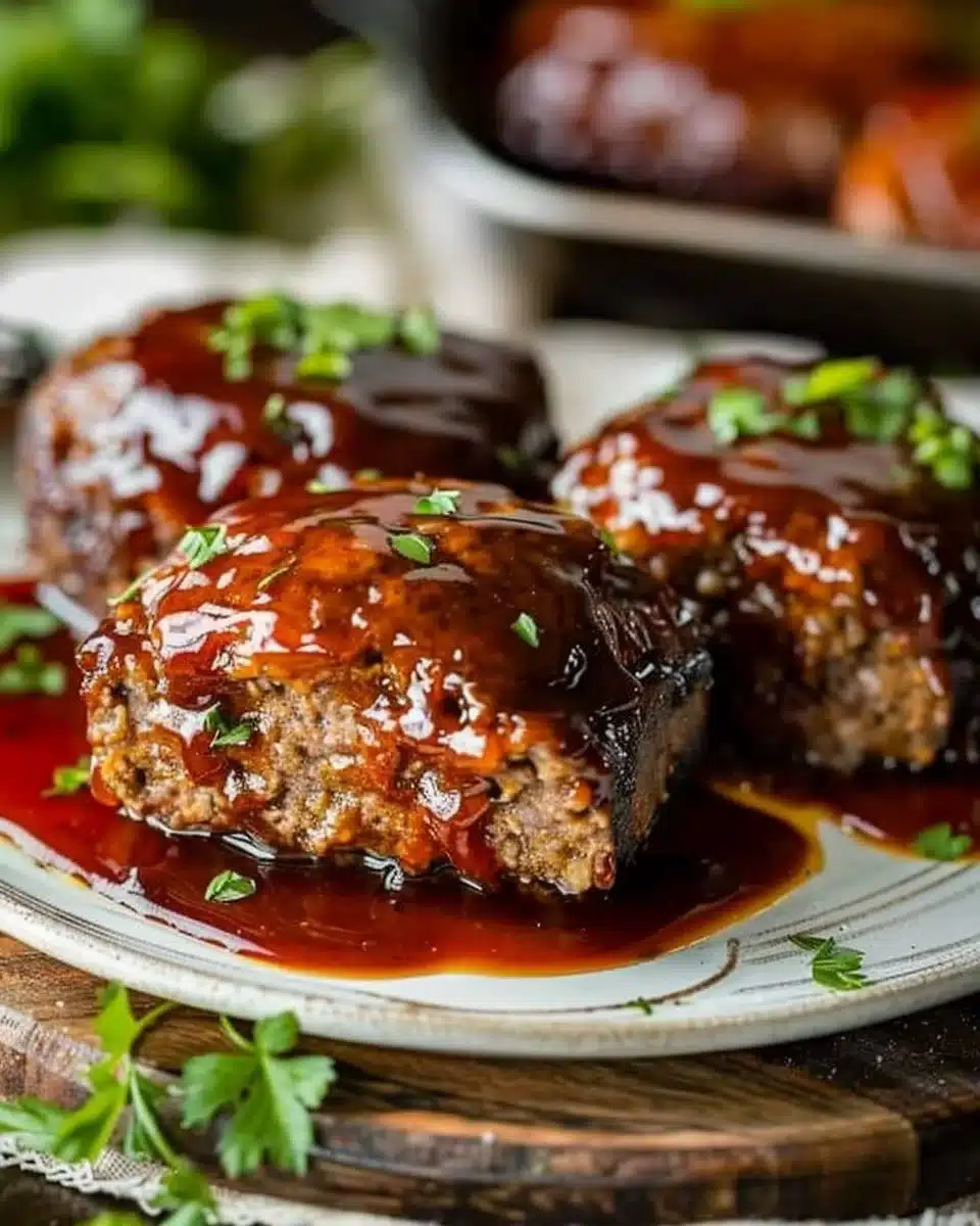 Mini BBQ Meatloaf