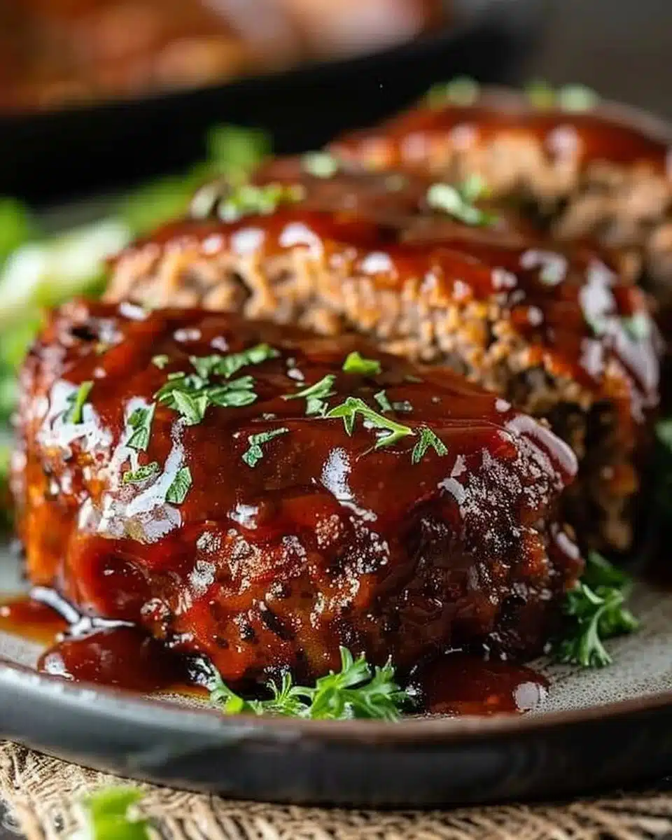 Mini BBQ Meatloaf