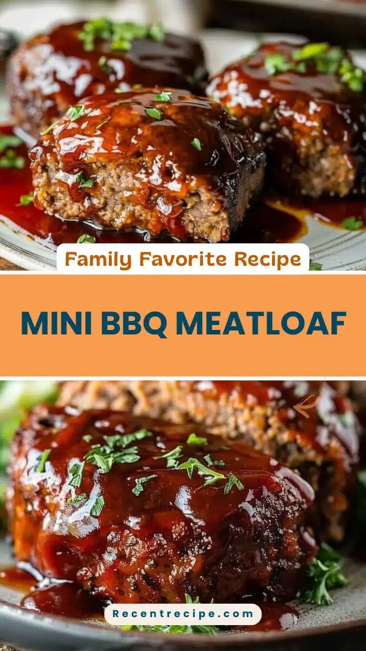 Mini BBQ Meatloaf