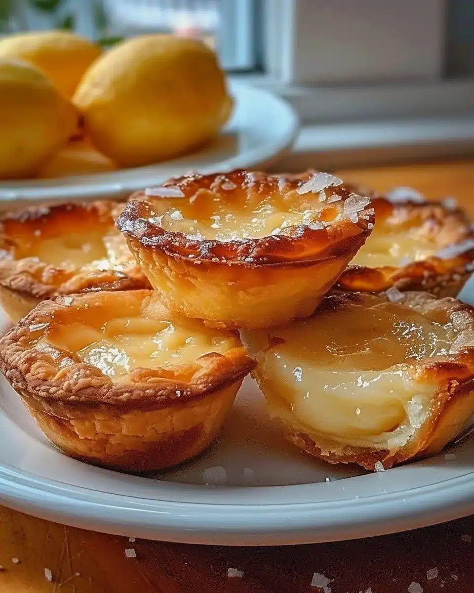 Baby Lemon Impossible Pies