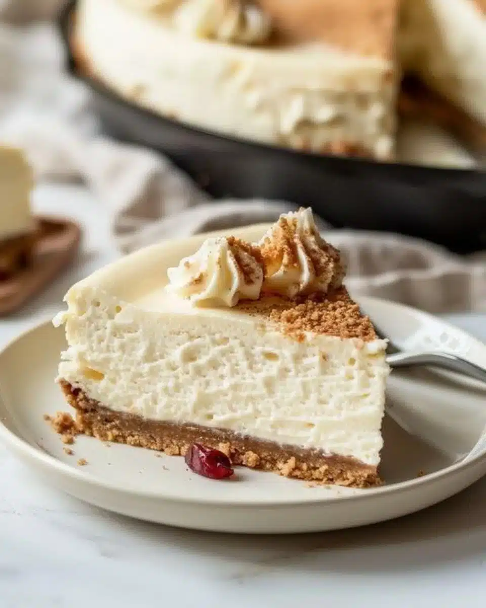 Delicious no-bake keto cheesecake topped with fresh berries