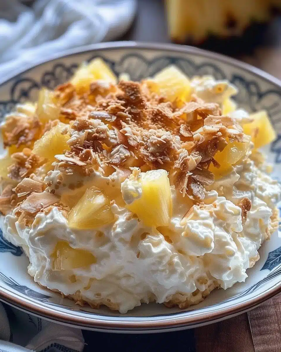 The Best Pineapple Fluff Recipe