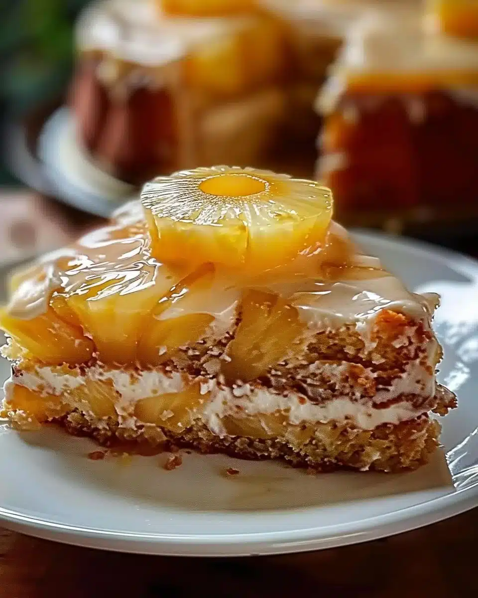 Pineapple Heaven Cake