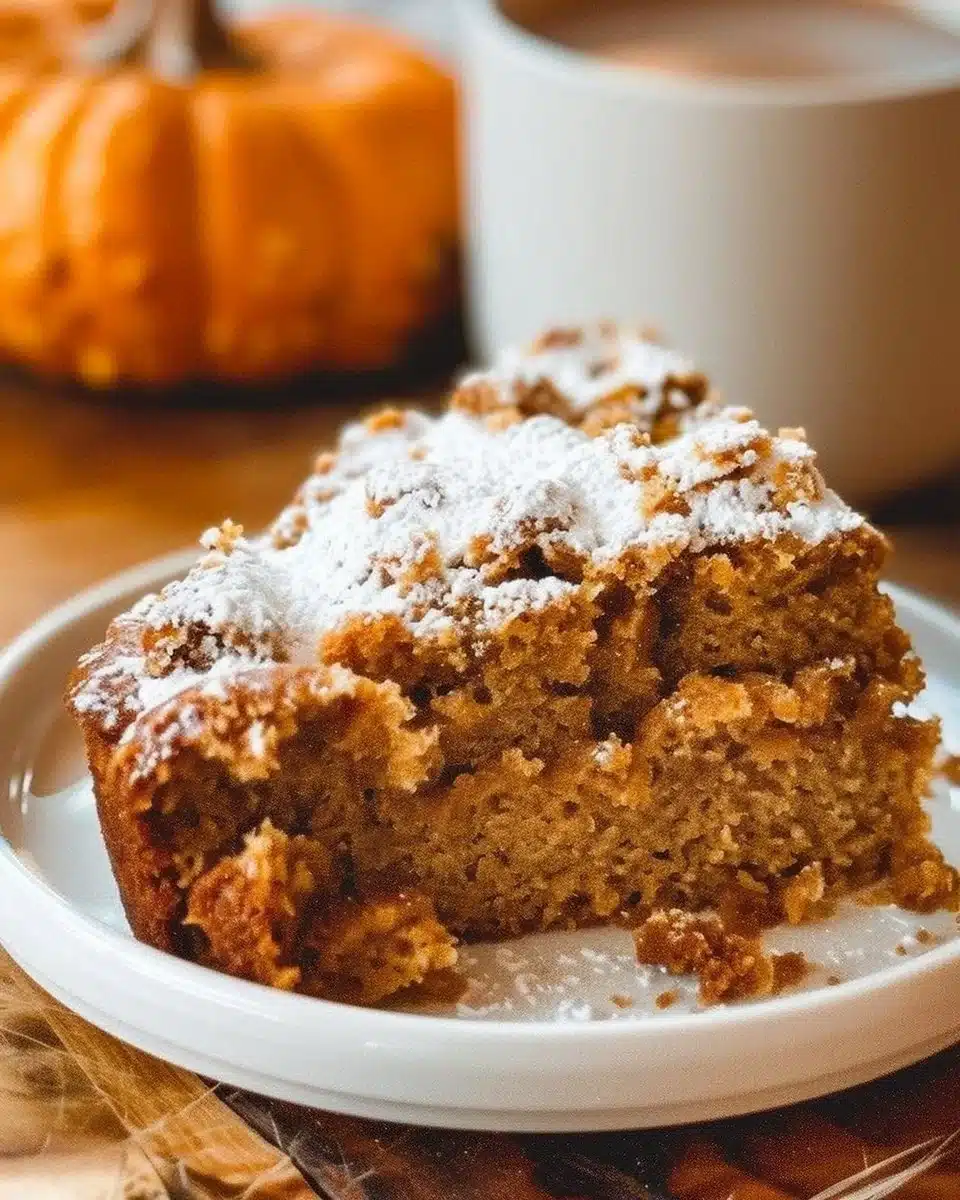 Pumpkin Coffee Cake Recipe