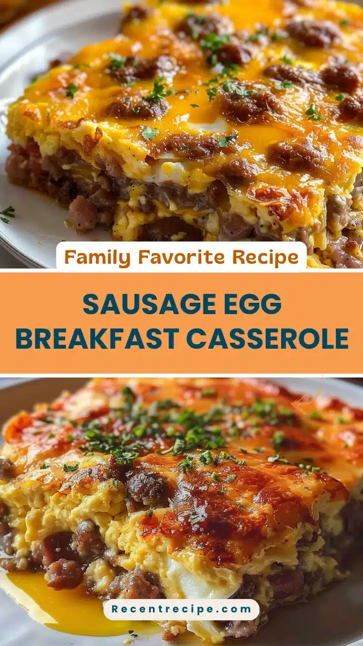 Sausage Egg Breakfast Casserole