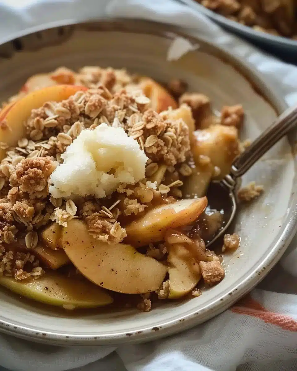 Sugar Free Apple Crisp