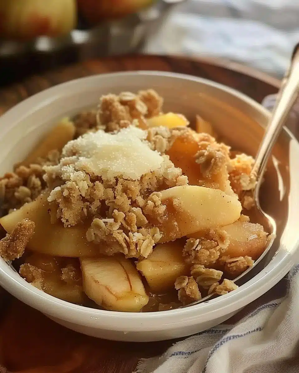 Sugar Free Apple Crisp