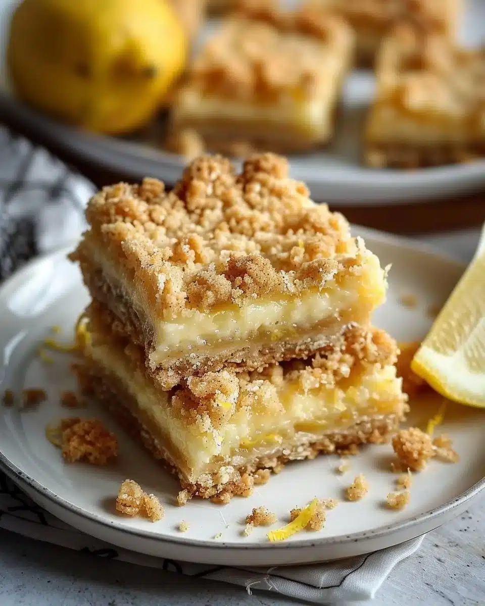 Sweet-Tart Lemon Bars