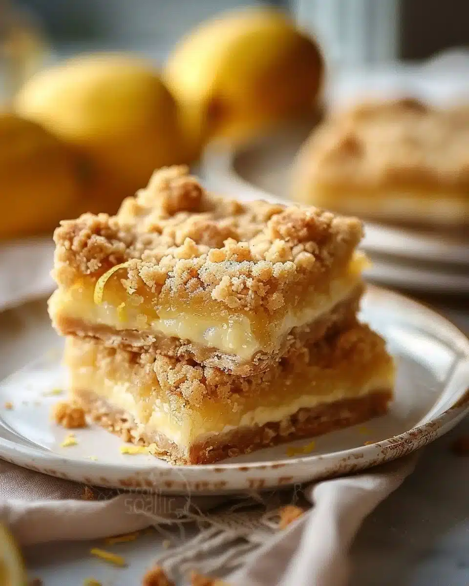 Lemon Crumb Bars