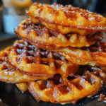 Soft and Crispy Waffles: Gaufres Moelleuses et Croustillantes Recipe