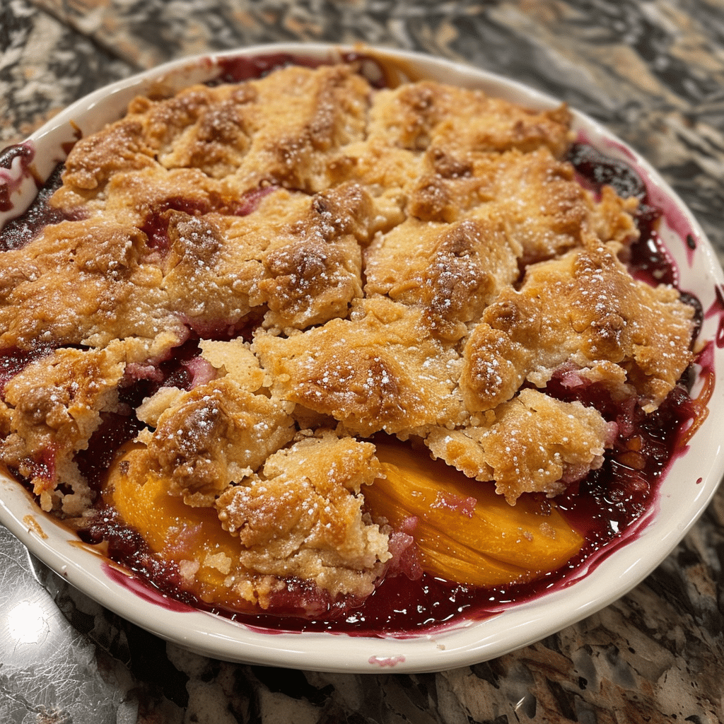 Raspberry Peach Cobbler: A Sweet Summer Treat