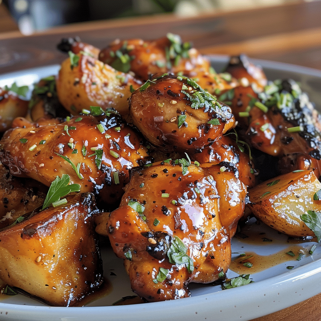 Honey BBQ Chicken and Potatoes