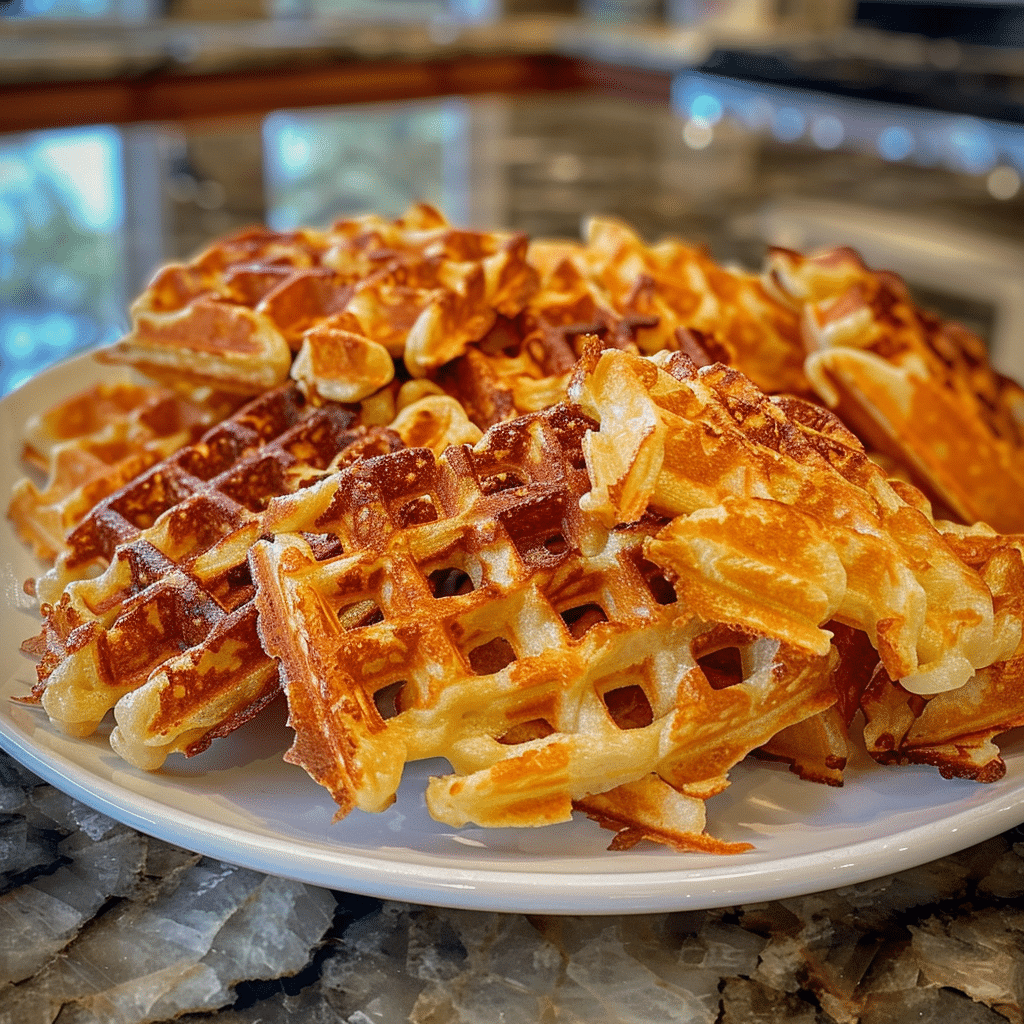 Waffle Iron Hashbrowns – A Breakfast Hack for Crispy, Fluffy Sides