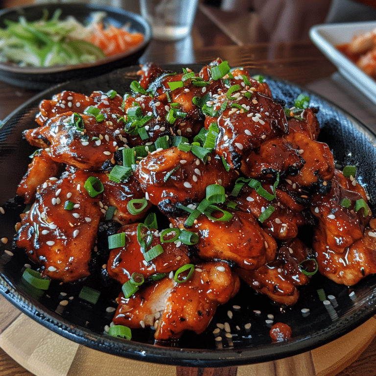 Korean BBQ Chicken