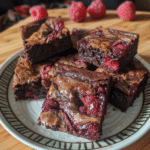 Raspberry Swirl Brownies Recipe: Gourmet Chocolate and Tart Berry Layer