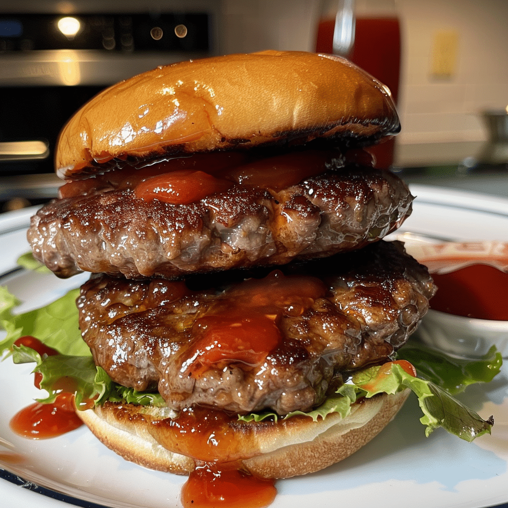 The Juiciest No-Mess Air Fryer Hamburger Patties