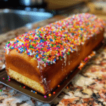 Glazed Morning Treat: Old Fashioned Doughnut Loaf Cake